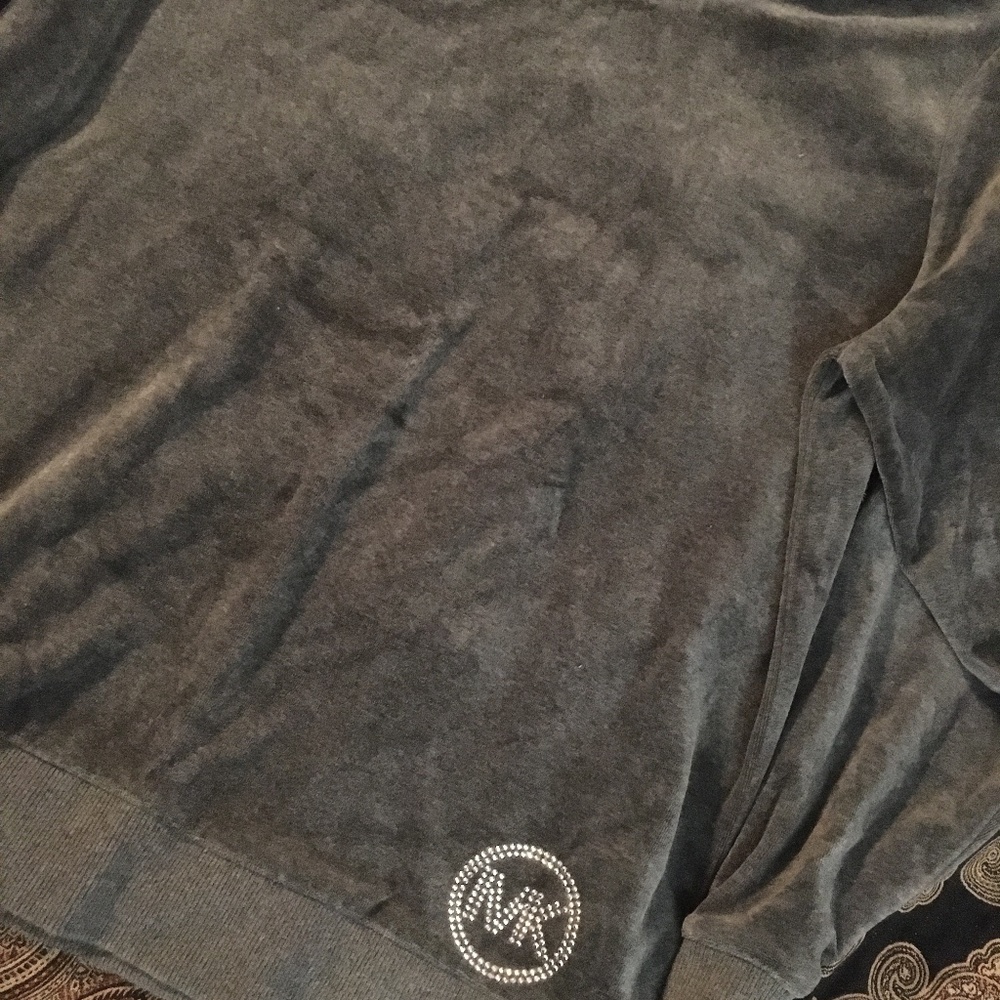 Michael KORS size large velour top